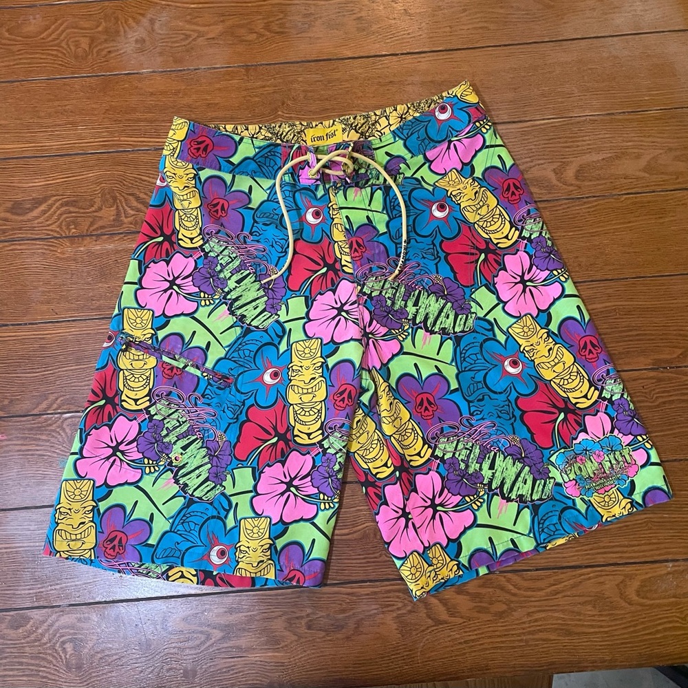 Iron Fist Swim Trunks Board Shorts